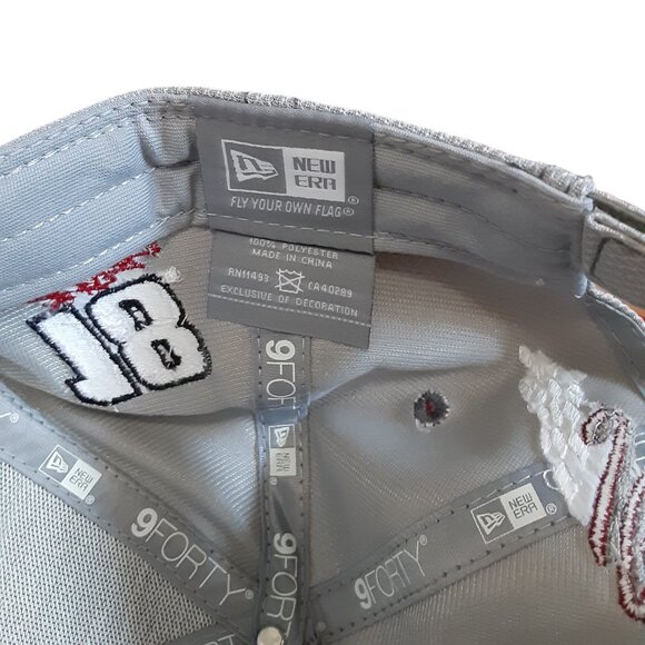 New Era Joe Gibbs M&M Racing Nascar Sprint Cup Series Champion 2015 Hat - Picture 7 of 7